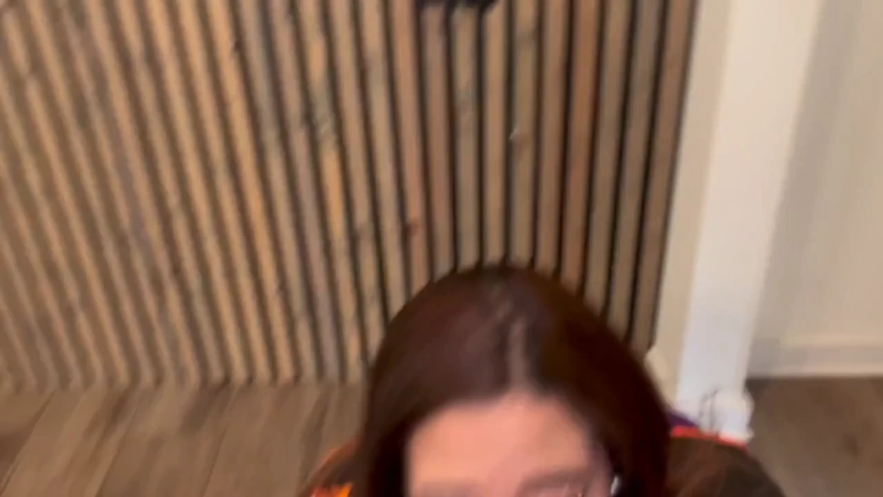 Beautiful delivery girl with natural big boobs gives a hardcore blowjob and anal sex in a role play game. porn video